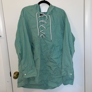 Free People jacket M/L, sea foam green